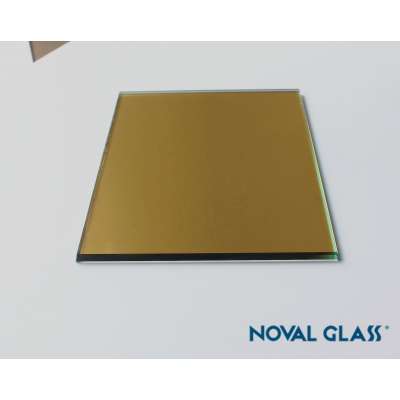 CE & ISO Certificate 4MM 5MM 6MM Golden Yellow Solar Glass With Good price