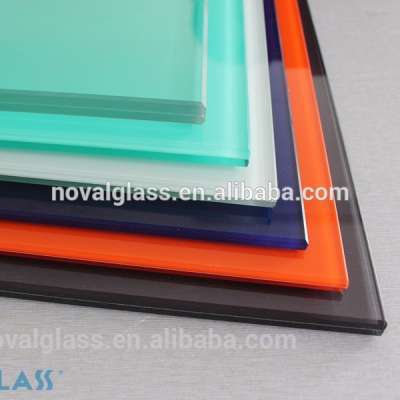 6.38mm Milk White Laminated Tempered glass ,Stadip clear glass