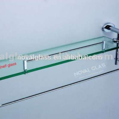 glass shelf, 3-19mm glass shelf ,all shapes processed furniture&shelf glass