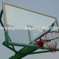 High Quality Tempered glass basketball backboard